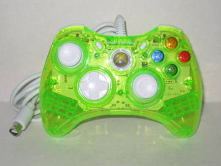 Rock Candy Wired Controller (Lime) No USB - Xbox 360 Accessory